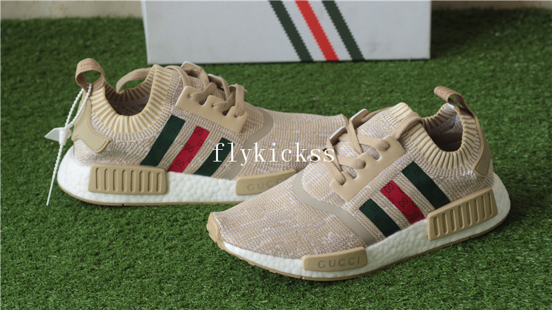 GC x Adidas Originals NMD R1 PK Linen Khaki Real Boost BY1912